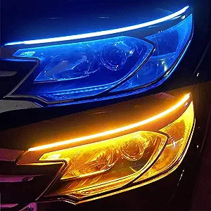 2pcs 12V LED DRL Car Daytime Running Light